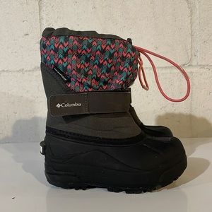 Columbia snow boots. Toddler girl size 10